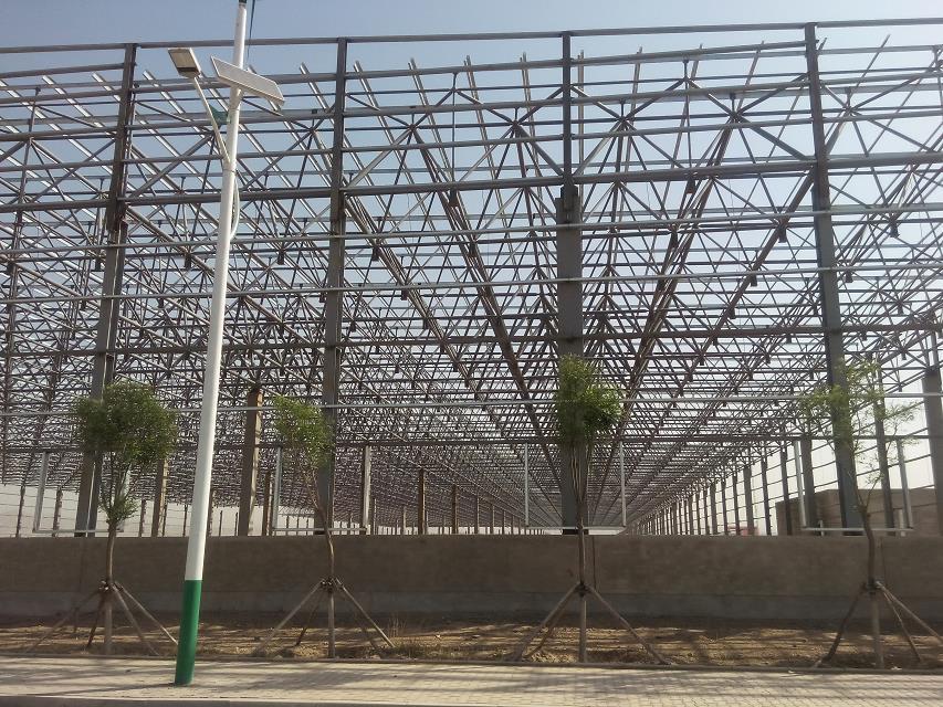 益阳汽车工业厂房网架